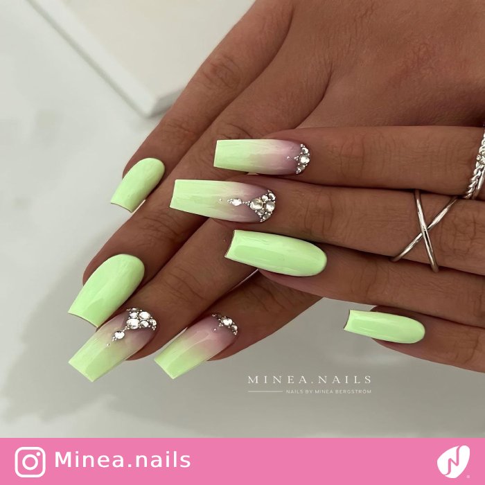 Fresh Spring Set with Crystals